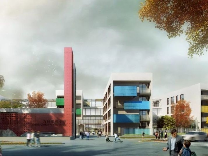 西安秦汉万科双语小学选用利记sbobetAPP官网轻质抹灰石膏